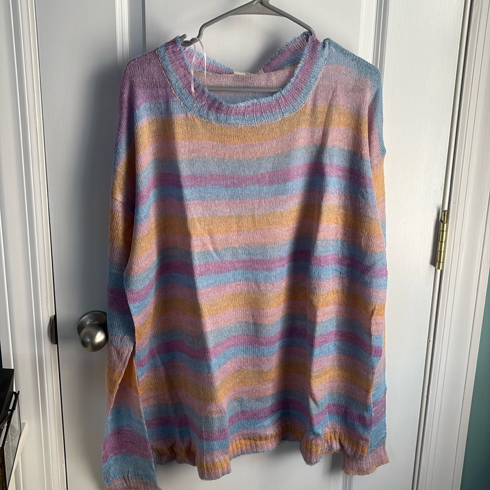 Soft light sweater